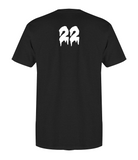 Black Custom Drip T-Shirt