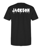 White Custom Drip T-Shirt