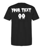 Black Custom Drip T-Shirt
